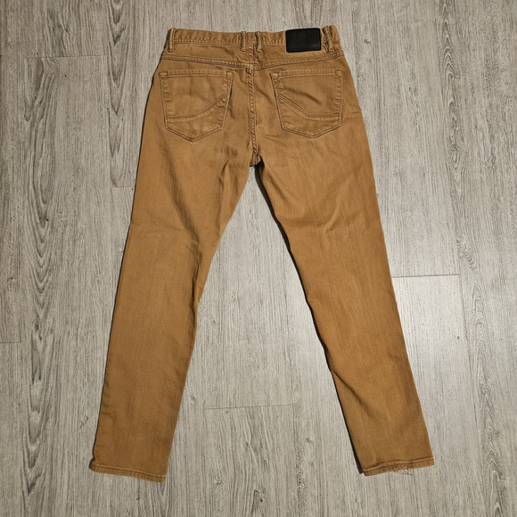 Empyre Verge Men's 28w Tan Distressed Khakis - Picture 2 of 15